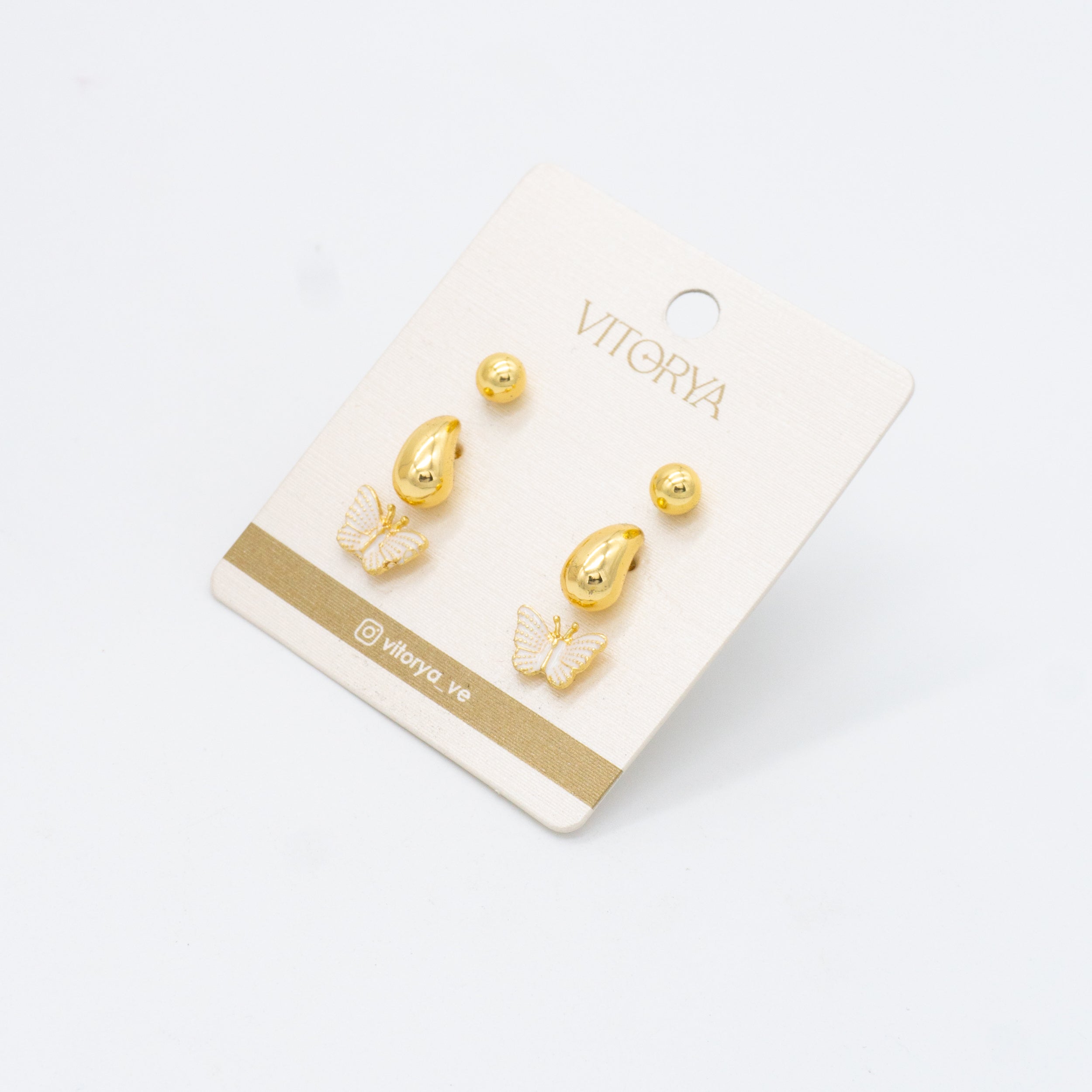 ZARCILLO SURTIDO COVERGOLD DAMA X3 PARES</p>